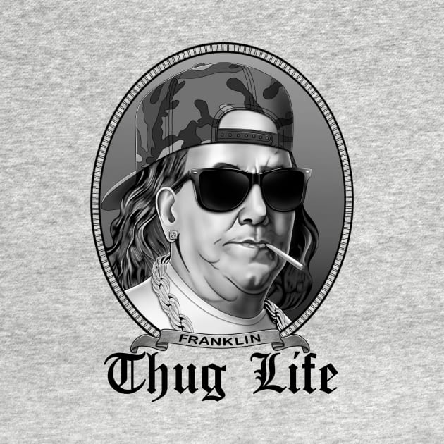 Franklin's Thug Life in Black by TheInfiniteCorner